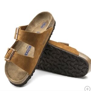 Birkenstock Arizona Soft Footbed Unisex Size 10.5 Womens /8.5 Mens Preowned